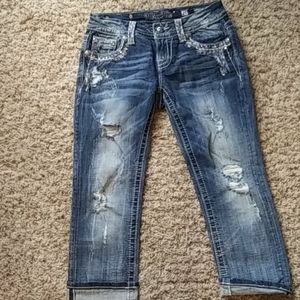 Faded jeans